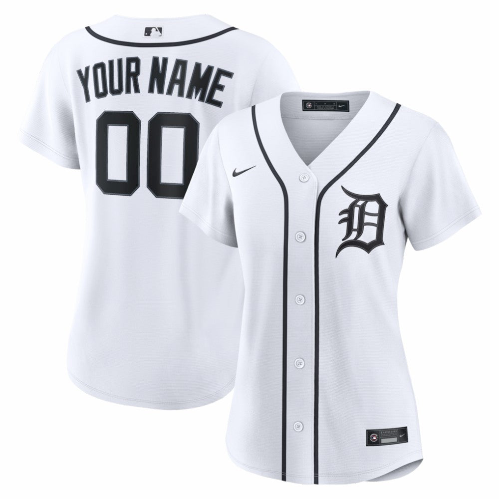Detroit Tigers Nike Women's Home Replica Custom Jersey Near Me