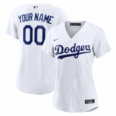 Los Angeles Dodgers Nike Women's Home Replica Custom Jersey Sale