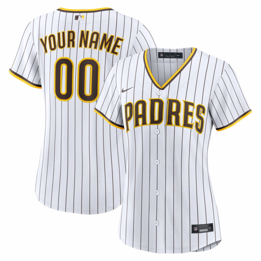 San Diego Padres Nike Women's Home Replica Custom Jersey Online