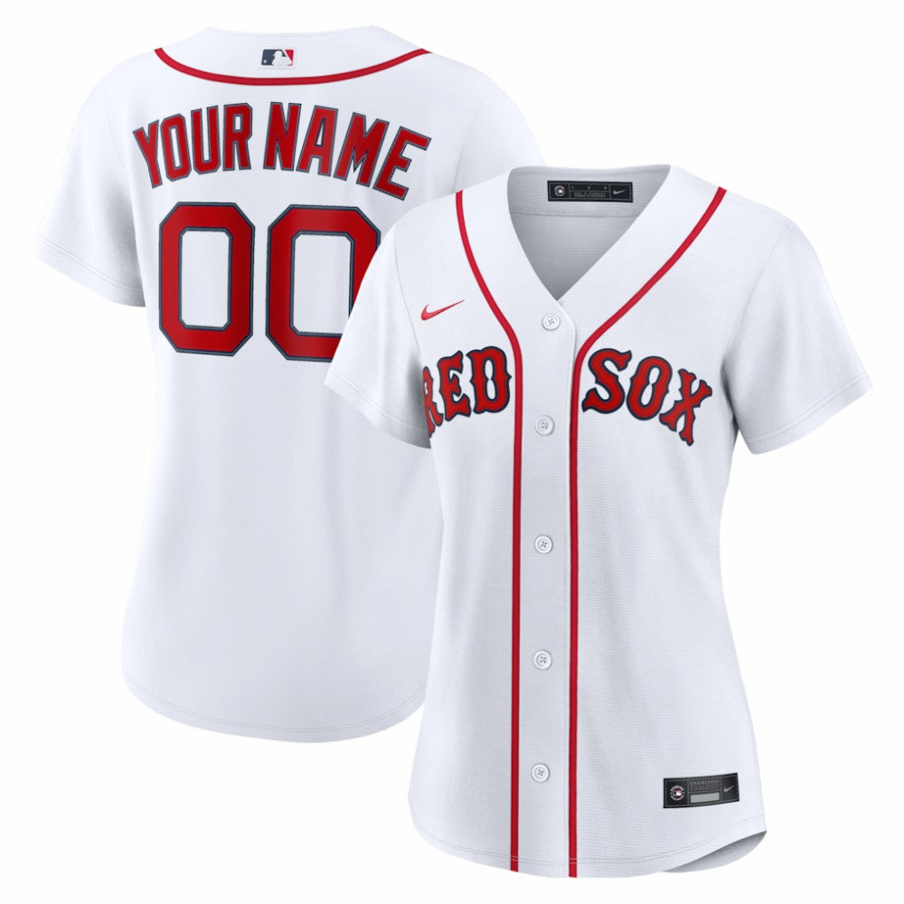 Boston Red Sox Nike Women's Home Replica Custom Jersey Outlet
