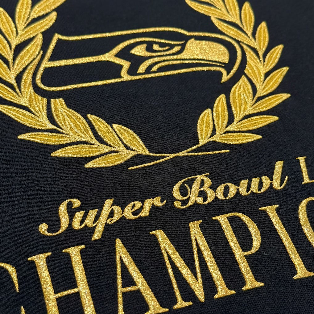 Seattle Seahawks Super Bowl LX Champions USA 250 NFL Gold Standard Fleece Sweatshirt - Black - Fanatics