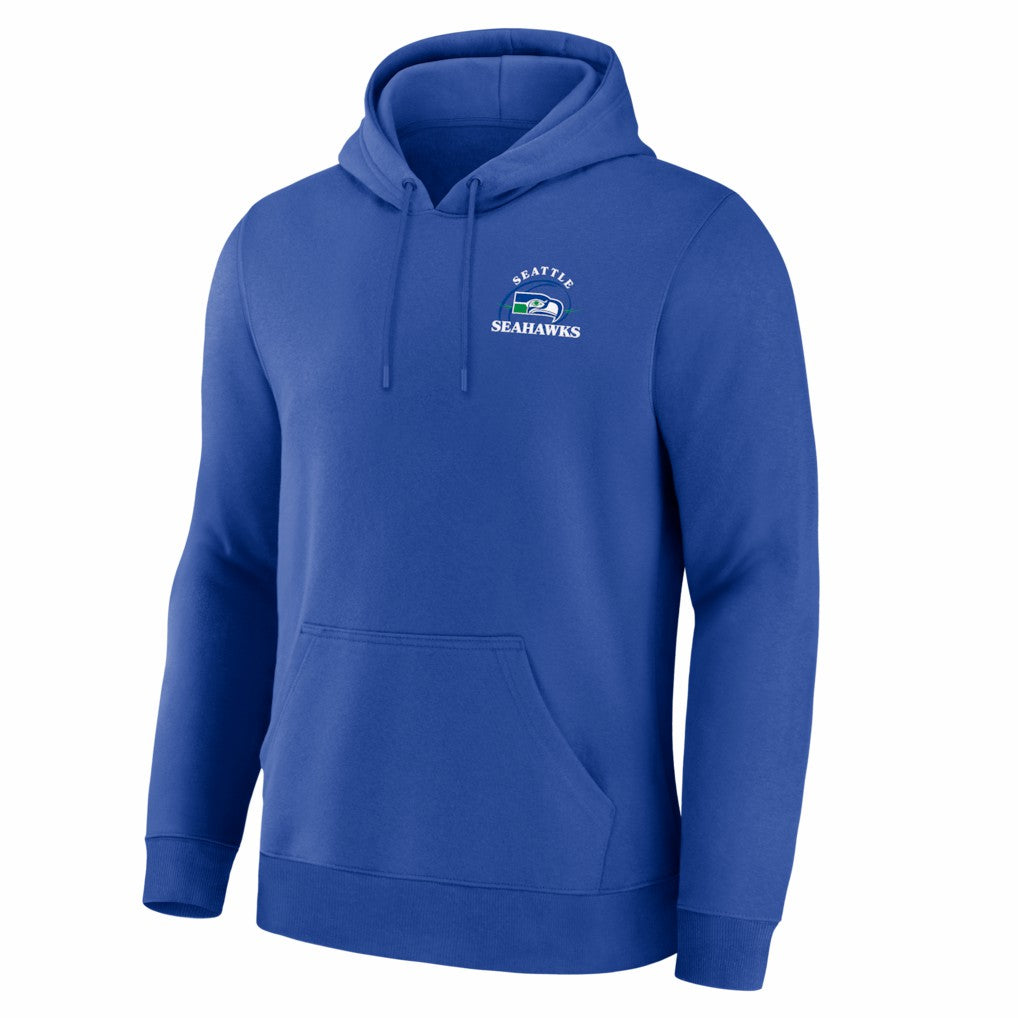 Seattle Seahawks Classic Scribble Legacy Fleece Hoodie - Royal - Fanatics
