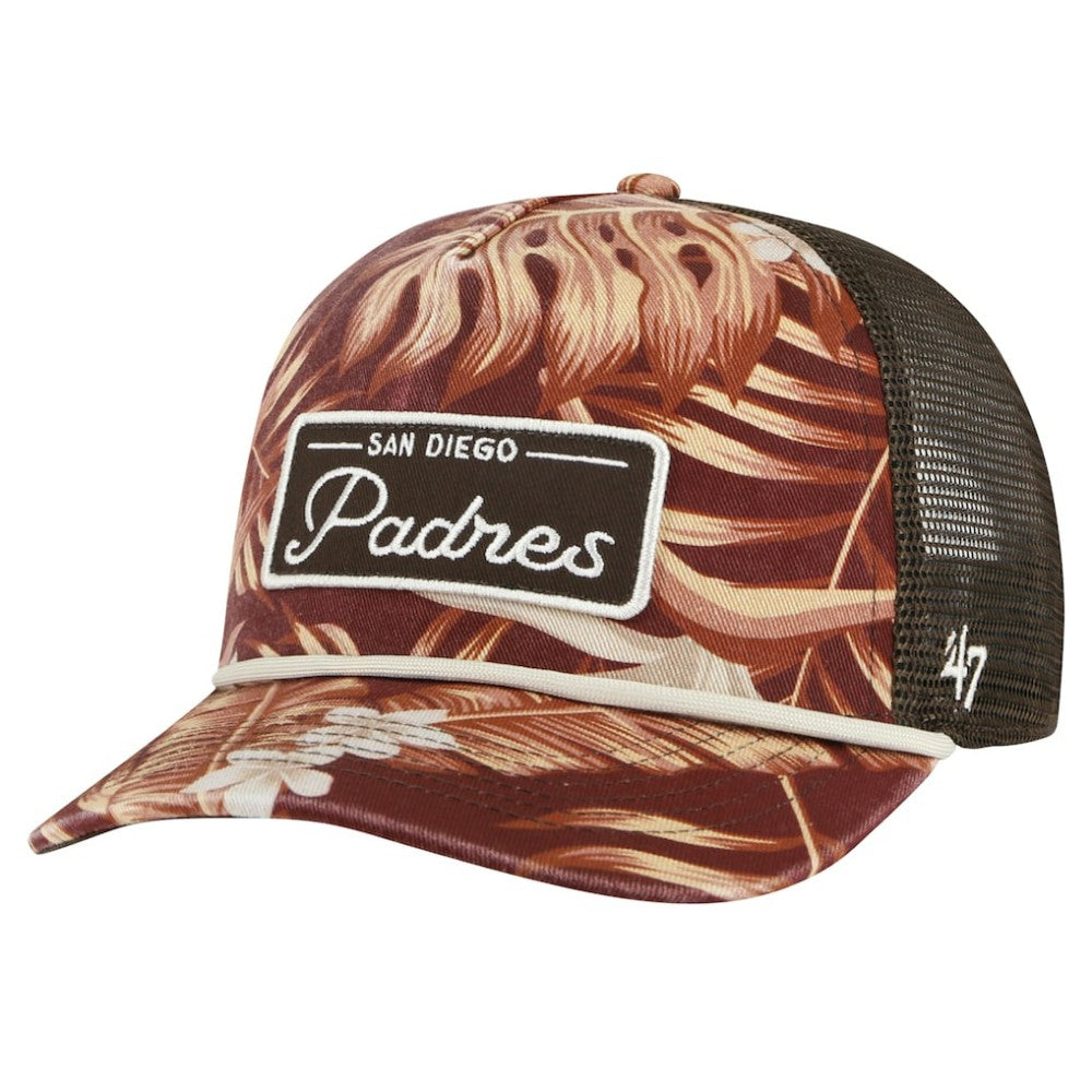 San Diego Padres '47 Tropicalia Trucker Hitch Adjustable Hat Sale