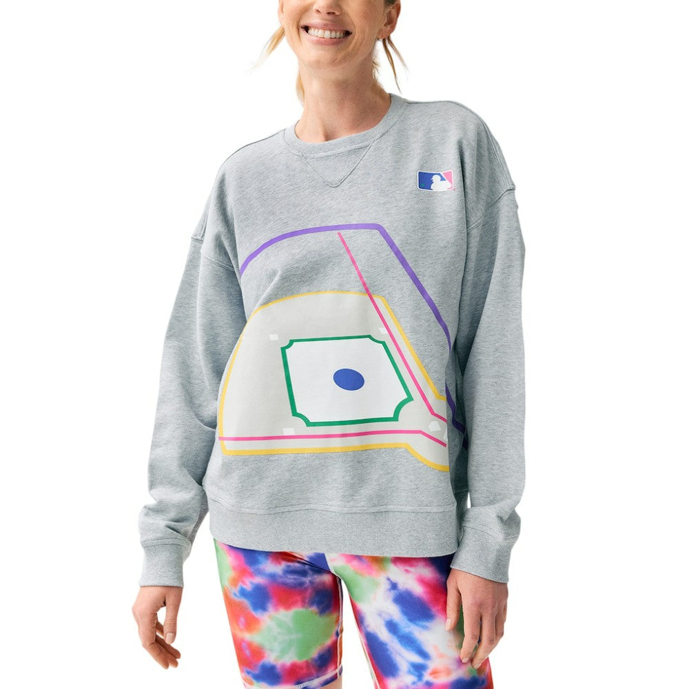 Terez MLB Women's Baseball Field Pullover Sweatshirt Online