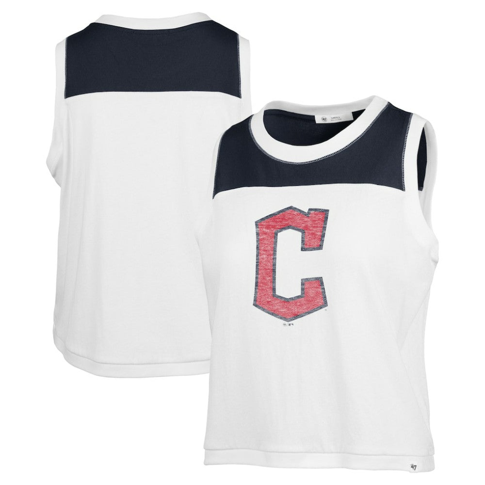 Cleveland Guardians '47 Women's Premier Zoey Waist Length Tank Top Outlet