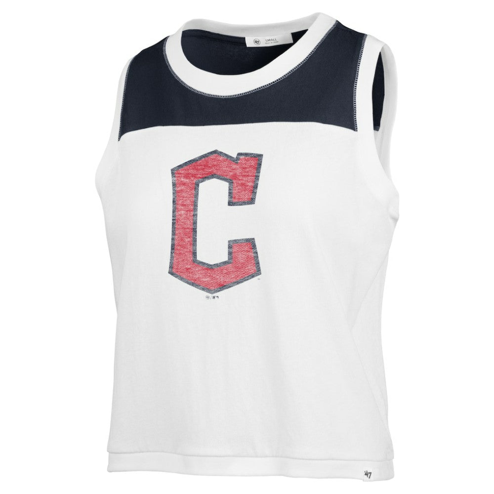 Cleveland Guardians '47 Women's Premier Zoey Waist Length Tank Top Outlet
