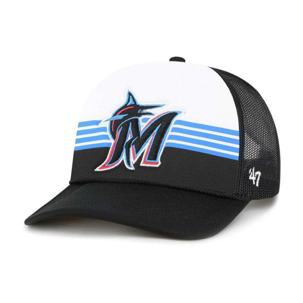 Miami Marlins '47 Lift Off Foam Front Mesh Trucker Adjustable Hat Sale