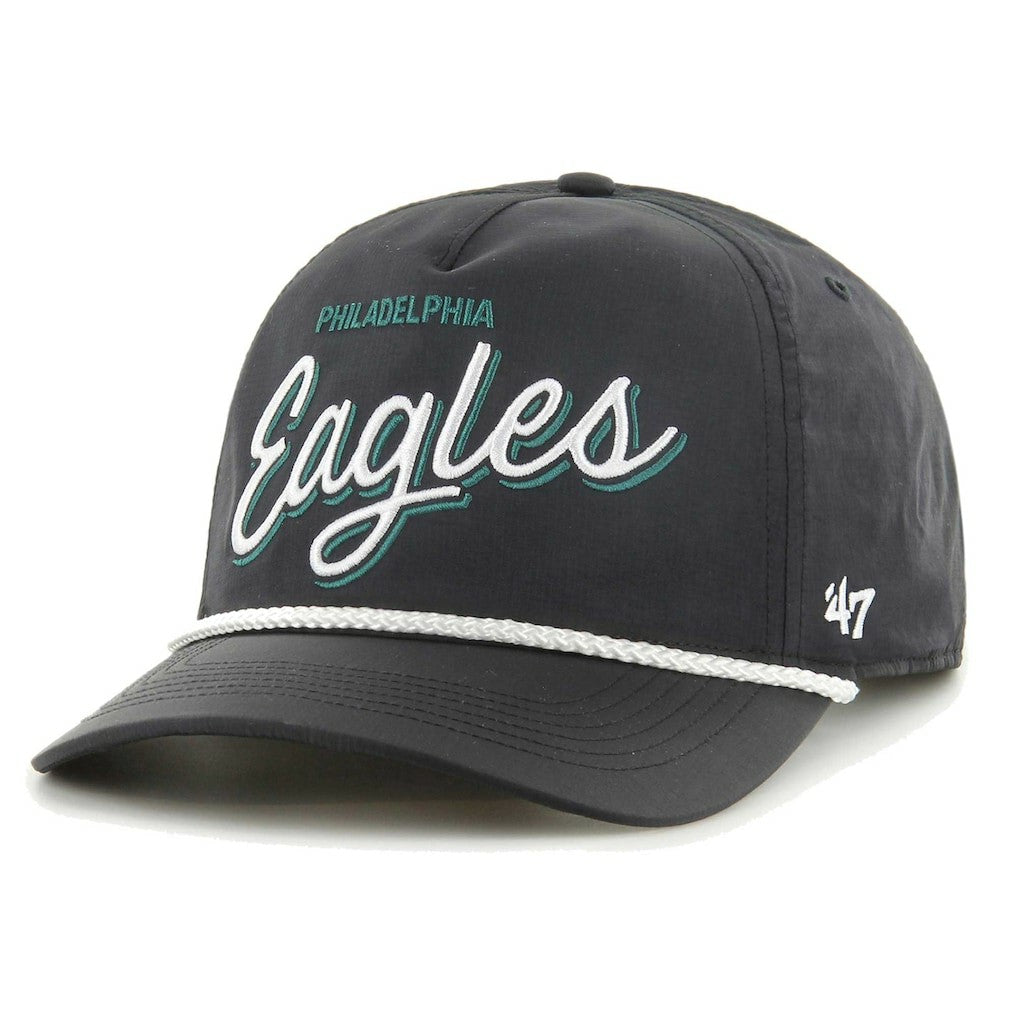 Philadelphia Eagles '47 Fairway Hitch brrr Adjustable Hat- Black - 47 brand