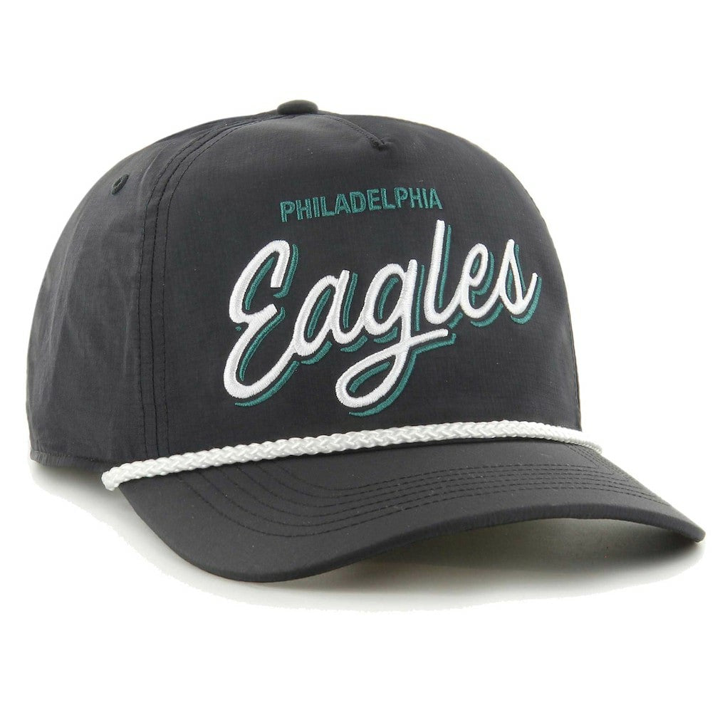 Philadelphia Eagles '47 Fairway Hitch brrr Adjustable Hat- Black - 47 brand