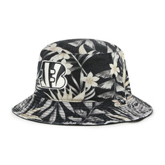 Cincinnati Bengals '47 Tropicalia Bucket Hat - Black - 47 brand