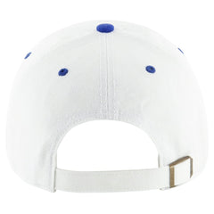 New York Giants '47 Double Header Diamond Clean Up Adjustable Hat - White/Royal - 47 brand