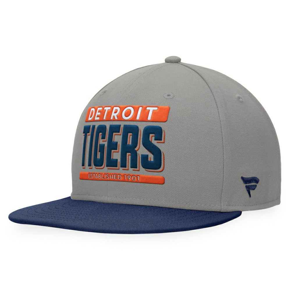 Detroit Tigers Fanatics Line Drive Two-Tone Snapback Hat Online