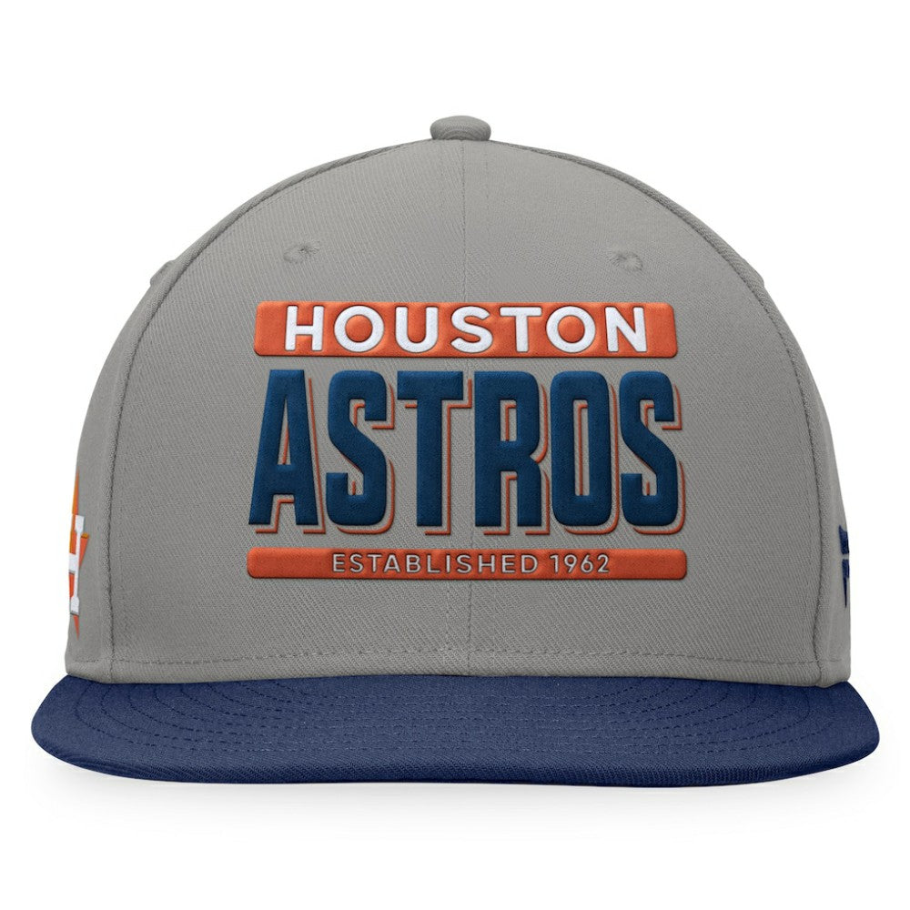 Houston Astros Fanatics Line Drive Two-Tone Snapback Hat Discount