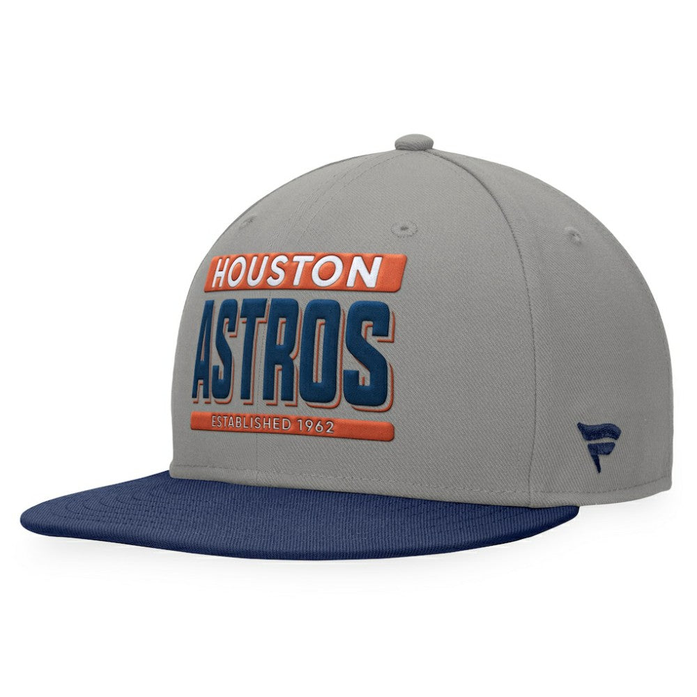 Houston Astros Fanatics Line Drive Two-Tone Snapback Hat Discount