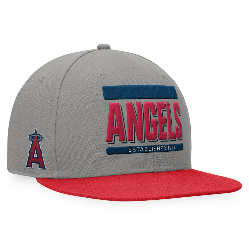Los Angeles Angels Fanatics Line Drive Two-Tone Snapback Hat Sale