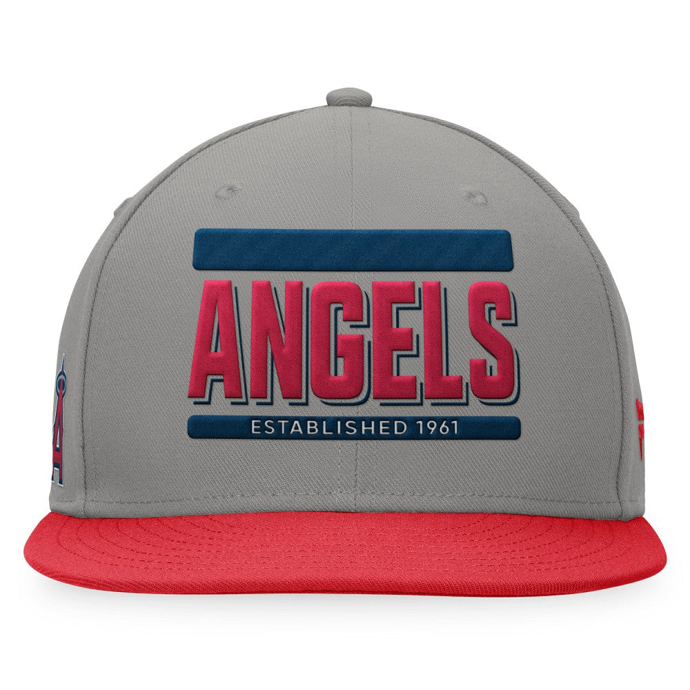Los Angeles Angels Fanatics Line Drive Two-Tone Snapback Hat Sale