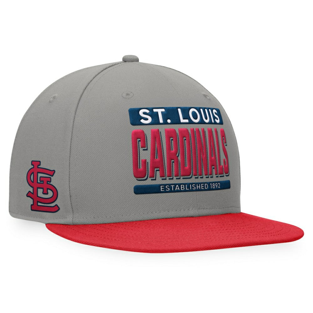 St. Louis Cardinals Fanatics Line Drive Two-Tone Snapback Hat Outlet