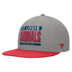 St. Louis Cardinals Fanatics Line Drive Two-Tone Snapback Hat Outlet