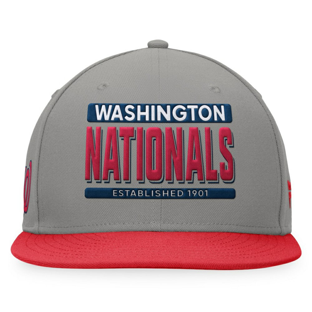 Washington Nationals Fanatics Line Drive Two-Tone Snapback Hat for sale