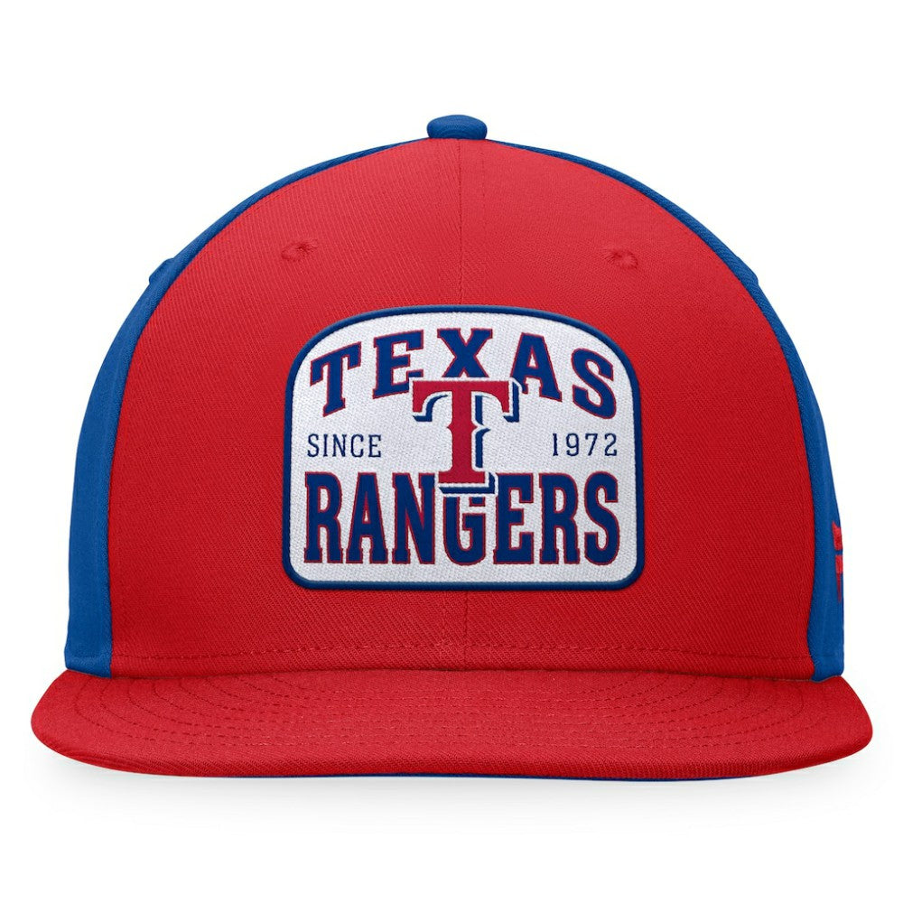 Texas Rangers Fanatics Cycle Snapback Hat Discount