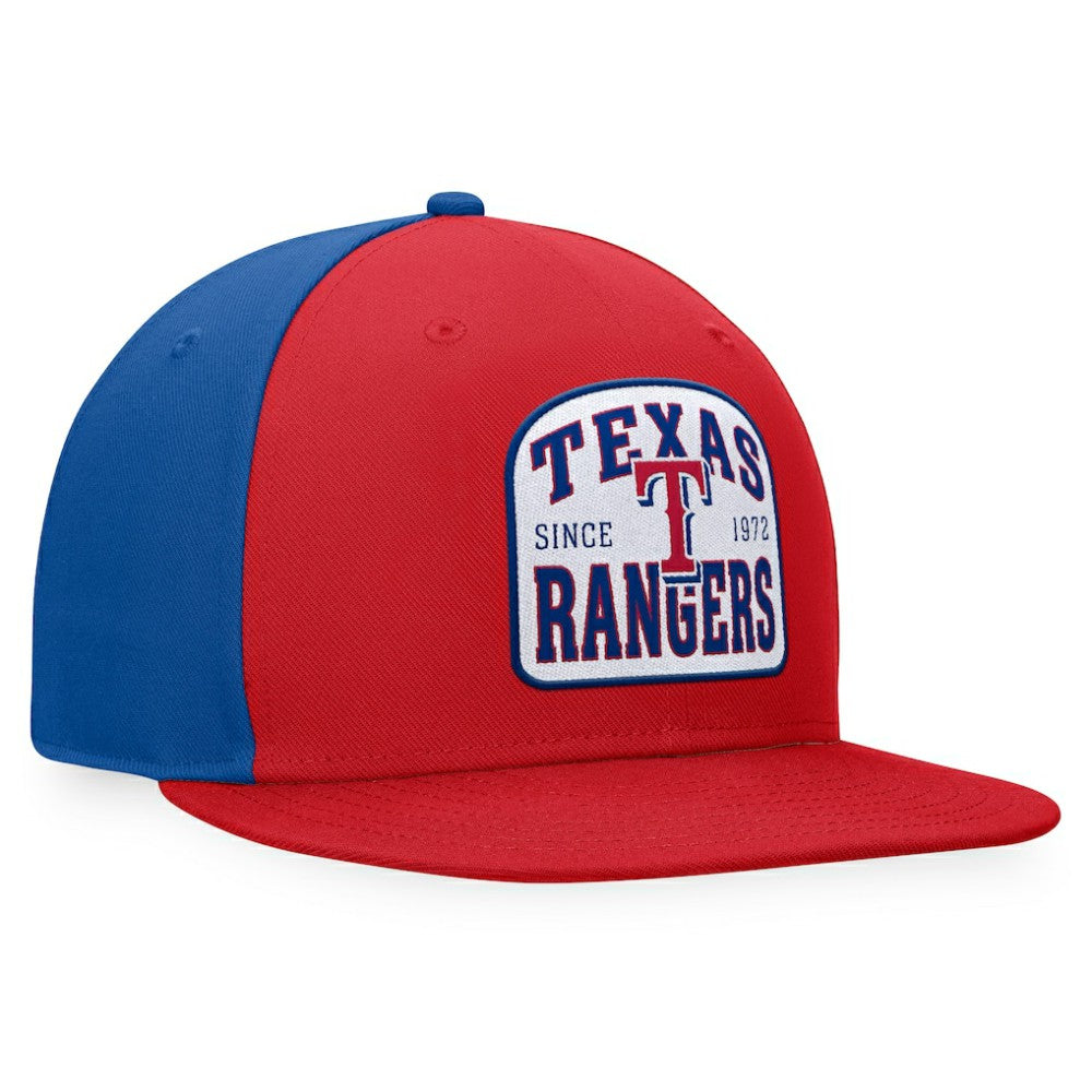 Texas Rangers Fanatics Cycle Snapback Hat Discount