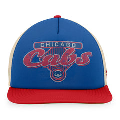 Chicago Cubs Fanatics Cooperstown Collection Talley Foam Trucker Snapback Hat Online