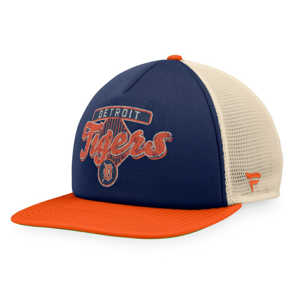 Detroit Tigers Fanatics Cooperstown Collection Talley Foam Trucker Snapback Hat Near Me