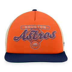 Houston Astros Fanatics Cooperstown Collection Talley Foam Trucker Snapback Hat Outlet