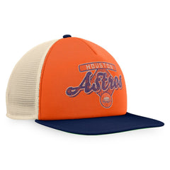 Houston Astros Fanatics Cooperstown Collection Talley Foam Trucker Snapback Hat Outlet