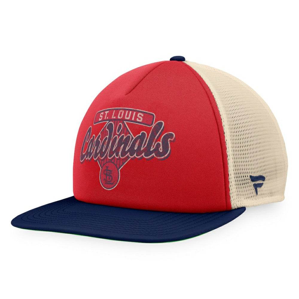 St. Louis Cardinals Fanatics Cooperstown Collection Talley Foam Trucker Snapback Hat Online