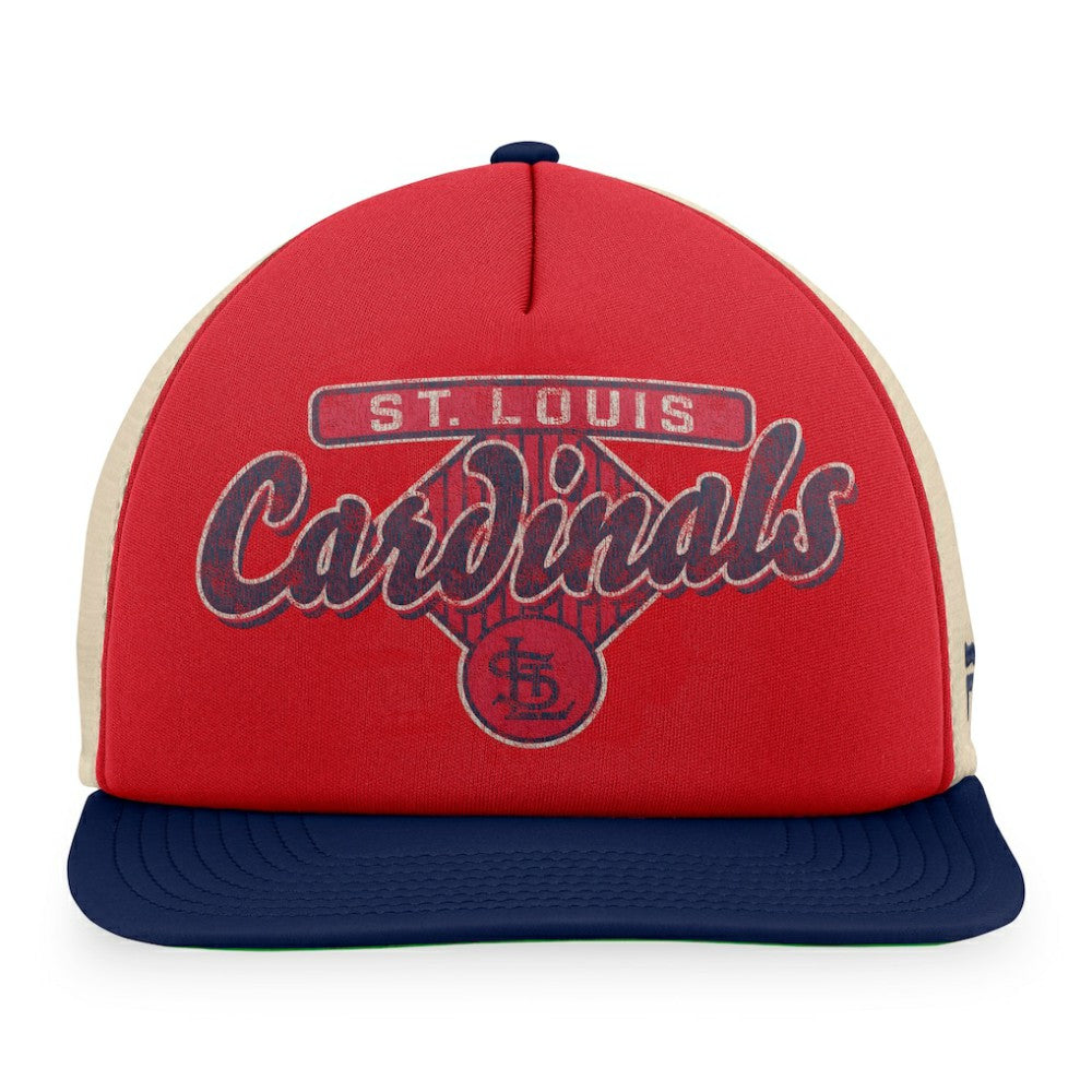 St. Louis Cardinals Fanatics Cooperstown Collection Talley Foam Trucker Snapback Hat Online