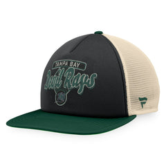 Tampa Bay Rays Fanatics Cooperstown Collection Talley Foam Trucker Snapback Hat Outlet