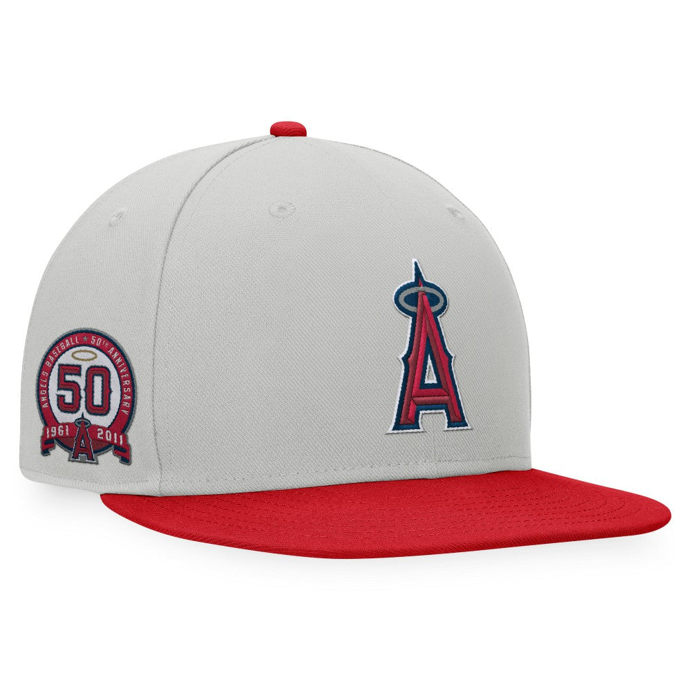 Los Angeles Angels Fanatics Glory Days Two-Tone Snapback Hat Discount