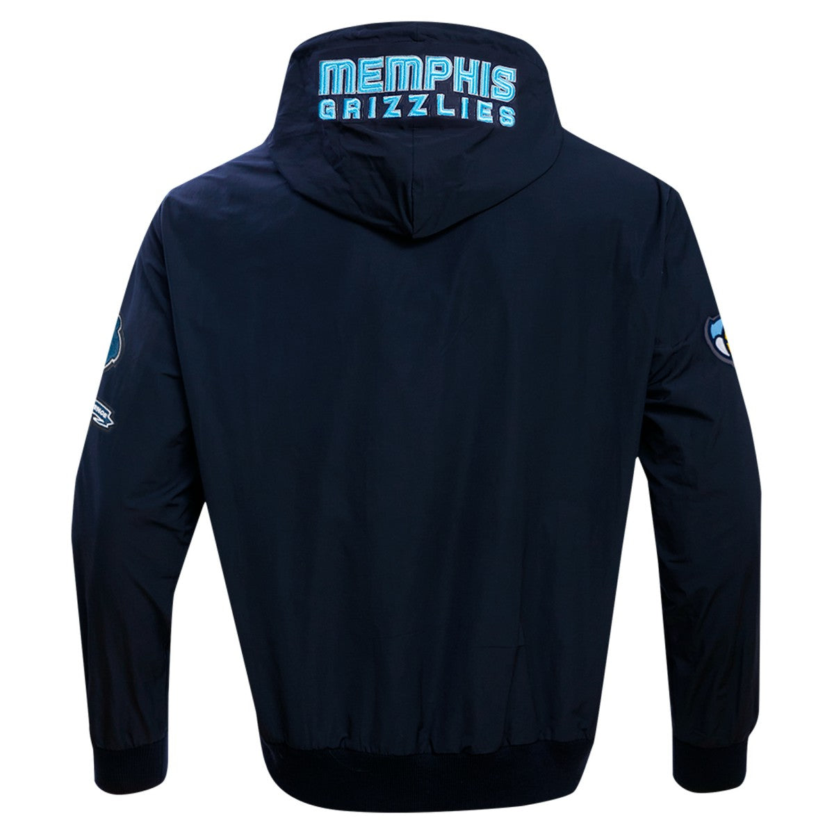 Memphis Grizzlies Pro Standard Hybrid Full-Zip Hoodie Navy