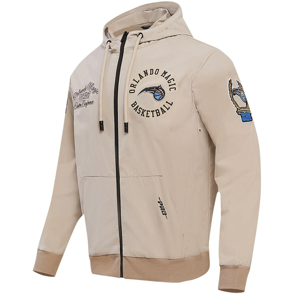 Orlando Magic Pro Standard Hybrid Full-Zip Hoodie Khaki