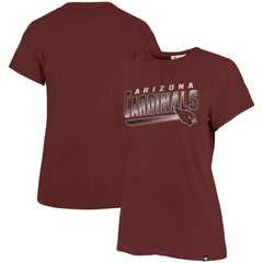 Arizona Cardinals '47 Women's Pep Up Frankie T-Shirt - Cardinal - 47 brand