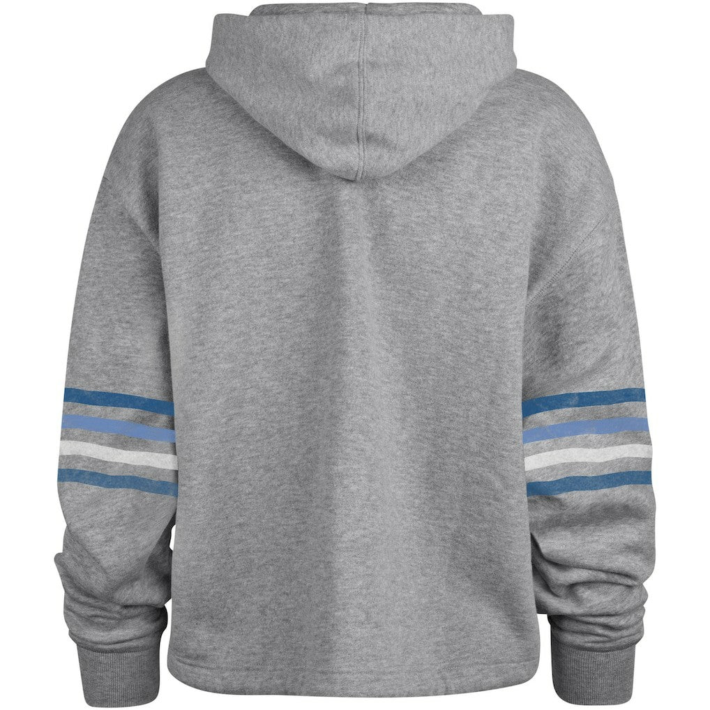 Indianapolis Colts '47 Women's Upland Bennett Pullover Hoodie - Heather Gray - 47 brand