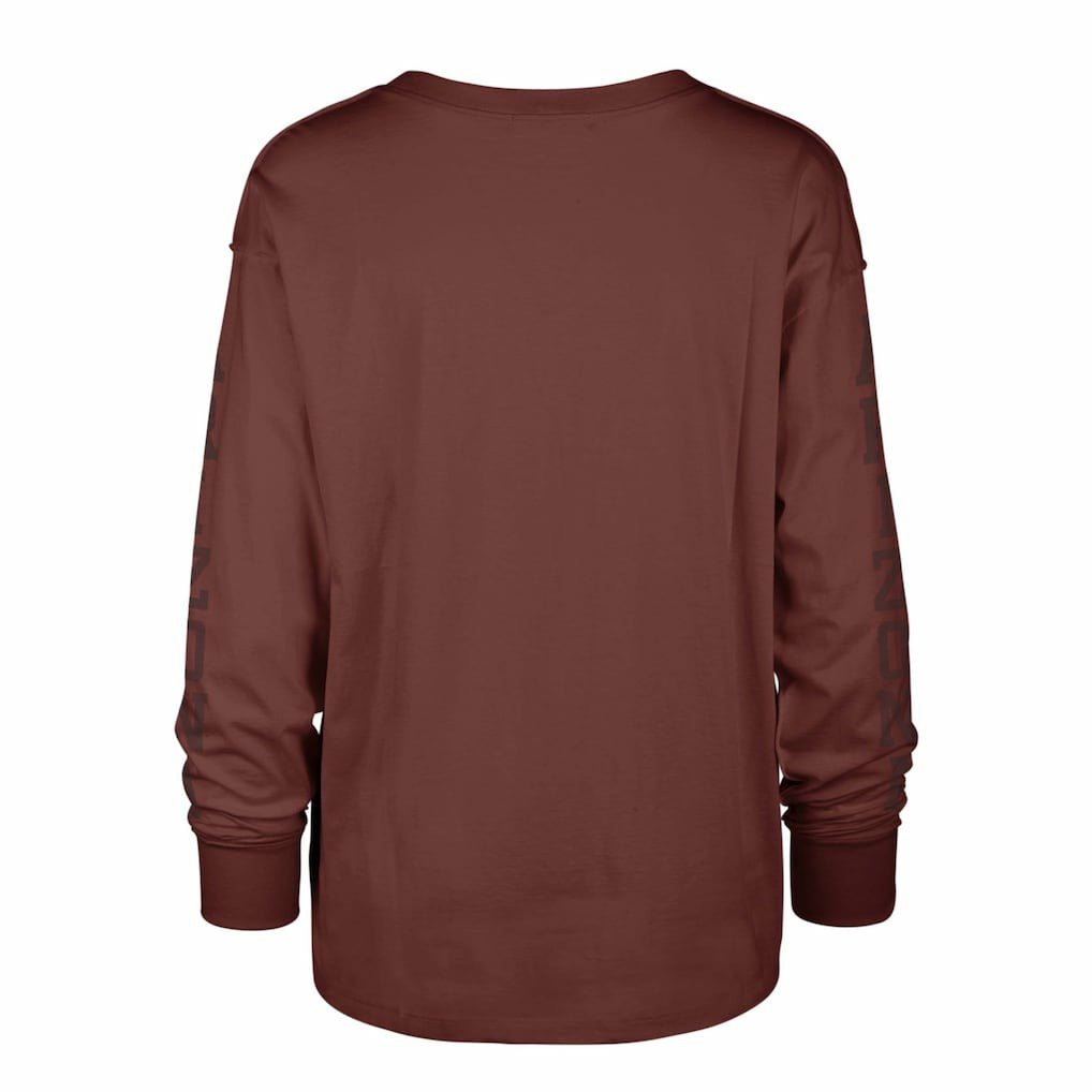Arizona Cardinals '47 Women's Tom Cat Lightweight Long Sleeve T-Shirt - Cardinal - 47 brand