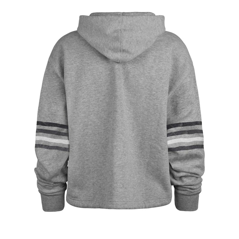 Las Vegas Raiders '47 Women's Upland Bennett Pullover Hoodie - Heather Gray - 47 brand