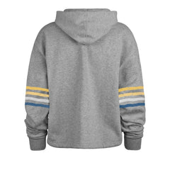 Los Angeles Chargers '47 Women's Upland Bennett Pullover Hoodie - Heather Gray - 47 brand
