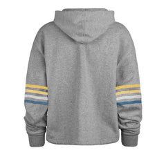 Los Angeles Rams '47 Women's Upland Bennett Pullover Hoodie - Heather Gray - 47 brand