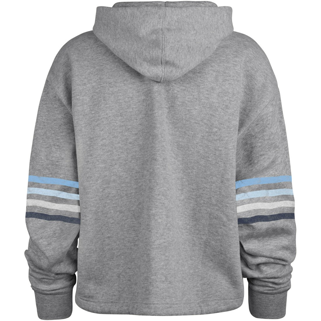 Tennessee Titans '47 Women's Upland Bennett Pullover Hoodie - Heather Gray - 47 brand