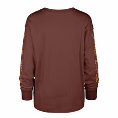 Washington Commanders '47 Women's Tom Cat Lightweight Long Sleeve T-Shirt - Burgundy - 47 brand