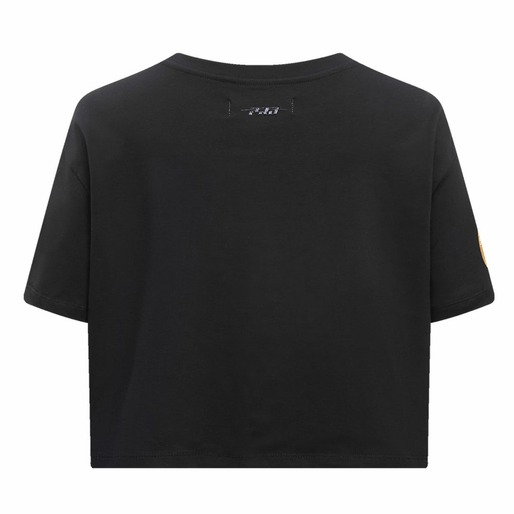 Milwaukee Bucks Pro Standard Women's Holiday Glam Boxy T-Shirt Black