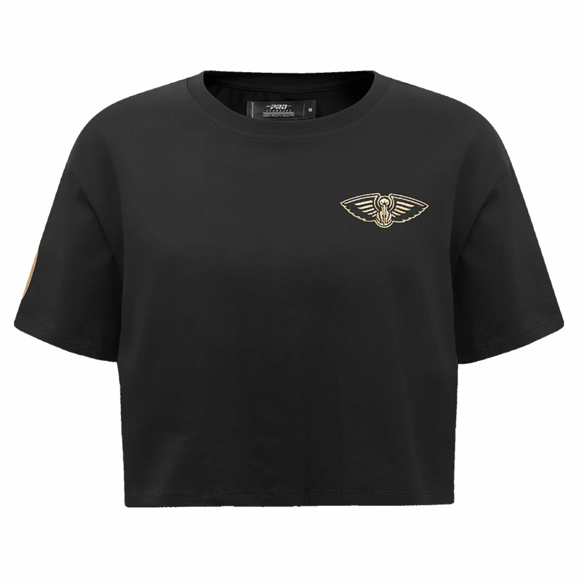 New Orleans Pelicans Pro Standard Women's Holiday Glam Boxy T-Shirt Black