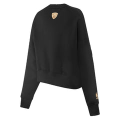Brooklyn Nets Pro Standard Women's Glam Cropped Pullover Sweatshirt - Black