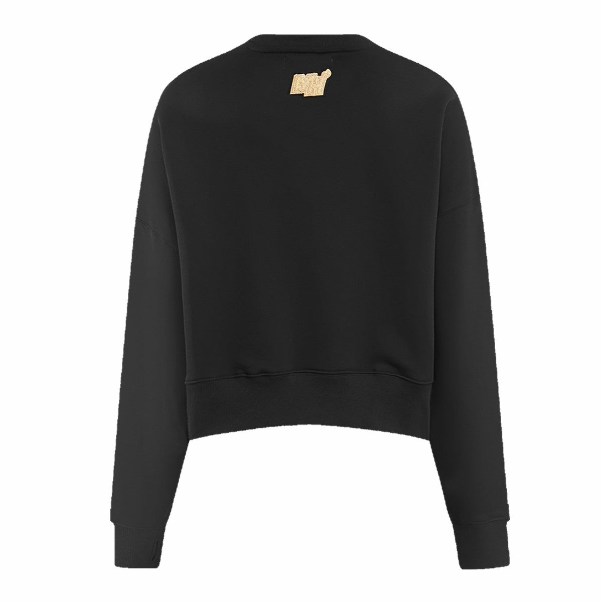 Miami Heat Pro Standard Women's Glam Cropped Pullover Sweatshirt - Black