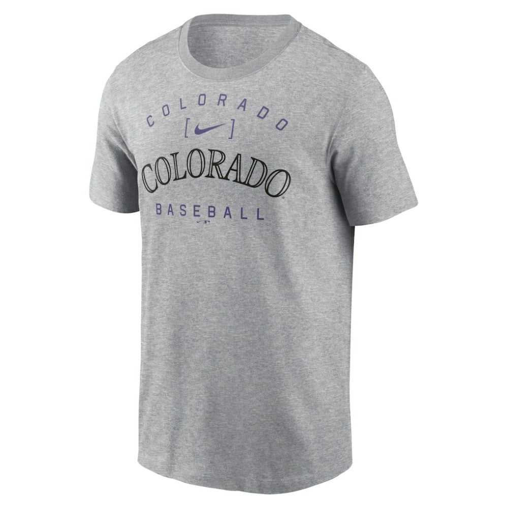 Colorado Rockies Nike Home Team Athletic Arch T-Shirt for sale
