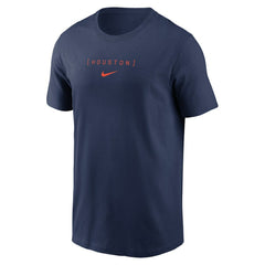 Houston Astros Nike Large Logo Back Stack T-Shirt for sale