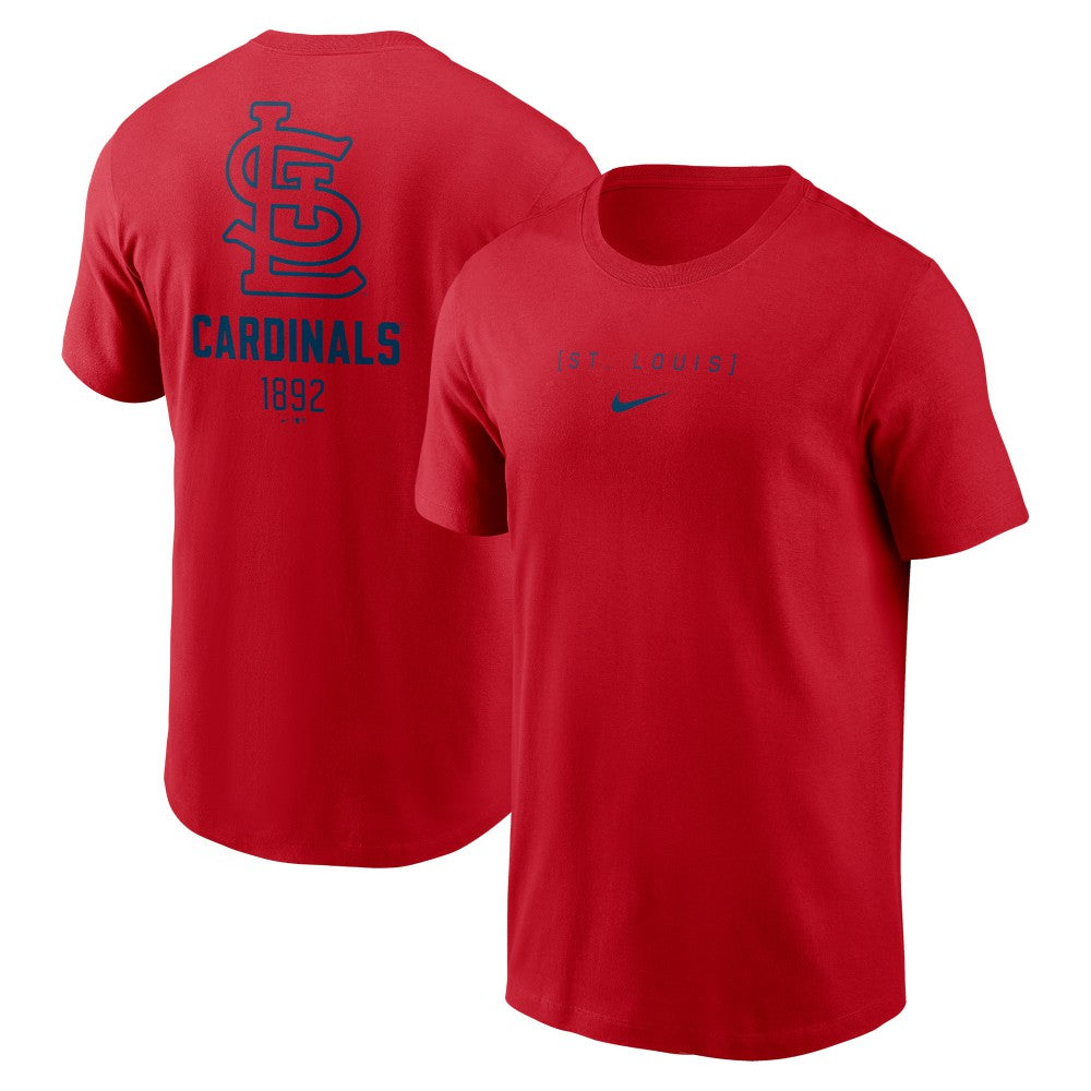 St. Louis Cardinals Nike Large Logo Back Stack T-Shirt Online